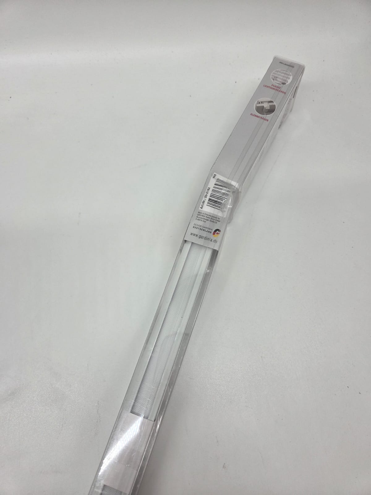 🪟 Gardinia Plissee 60×130 cm „Bella Blätter“ – B-Ware!