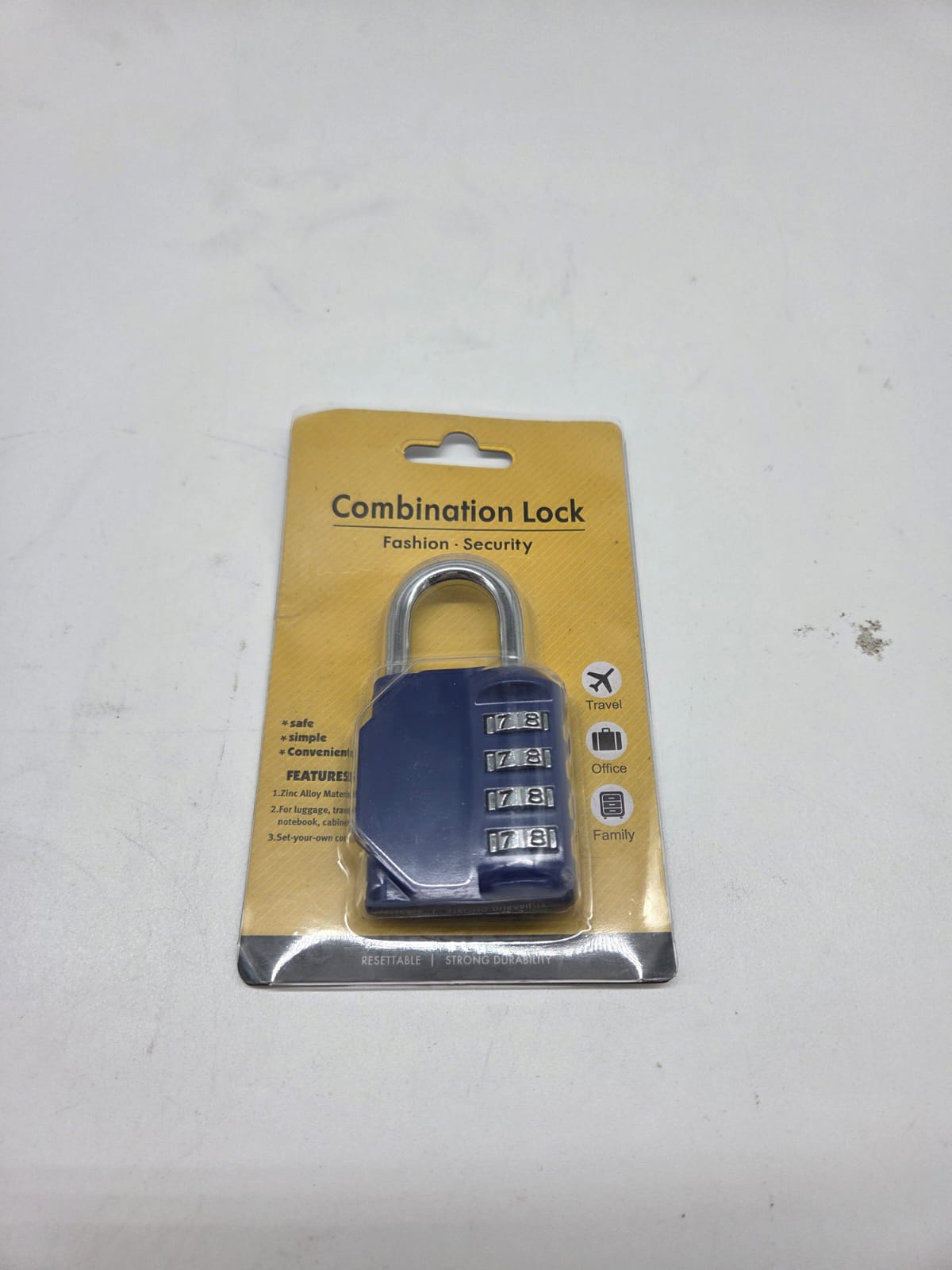 🛡️ 4-stelliges Zahlenschloss