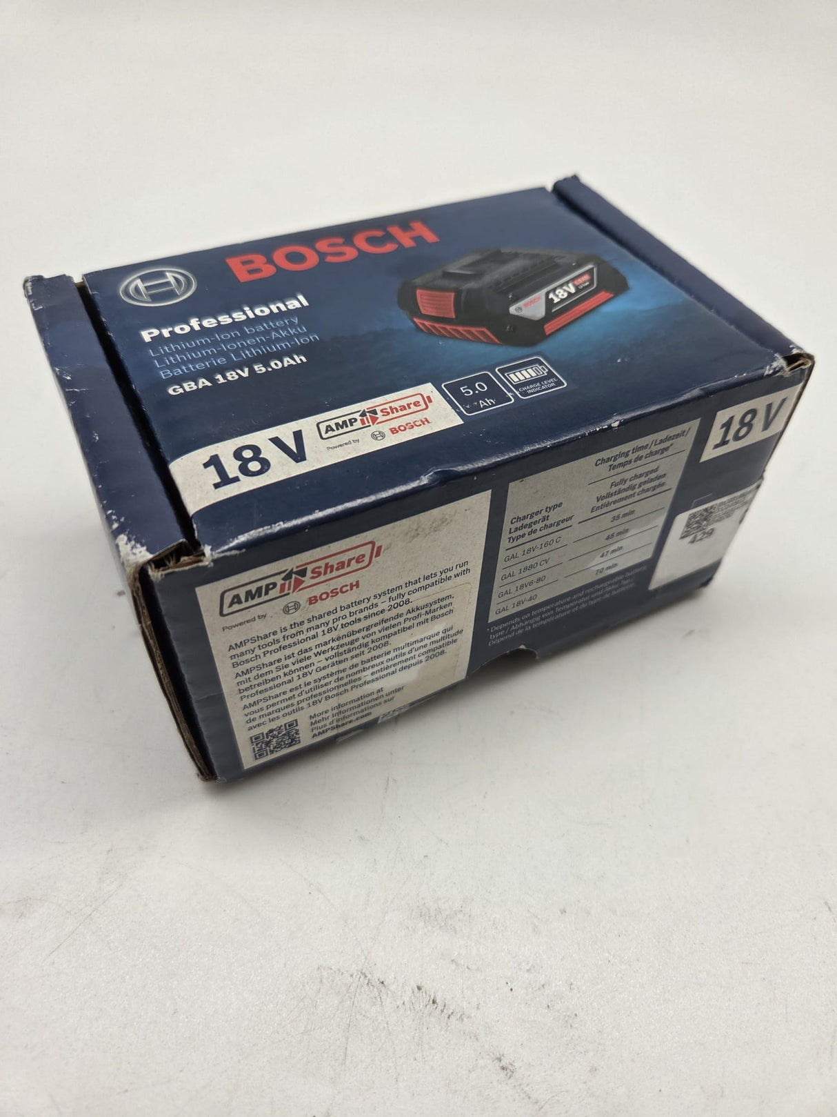 🔋 BOSCH GBA 18V 5,0Ah Akku – B-Ware!