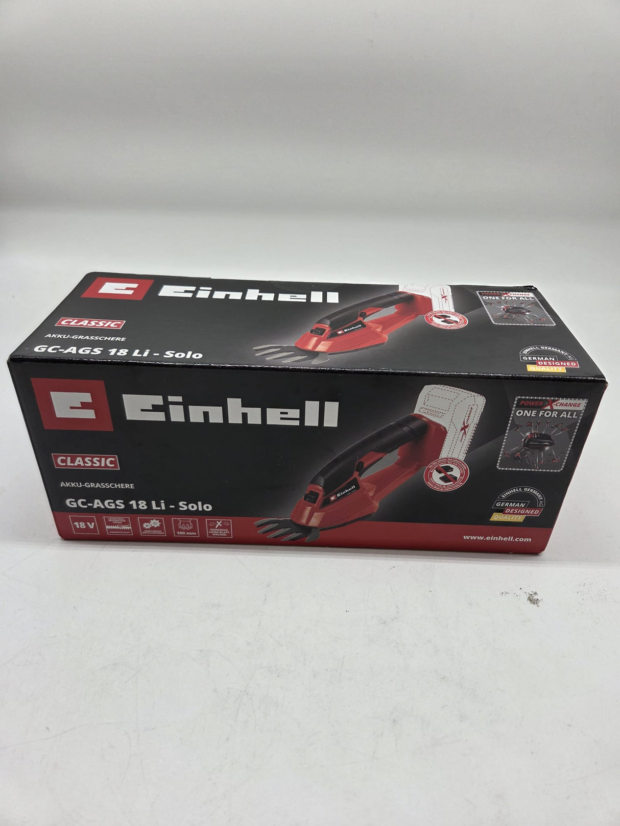 🌿 Einhell Akku-Grasschere GC-AGS 18 Li – Solo – B-Ware!