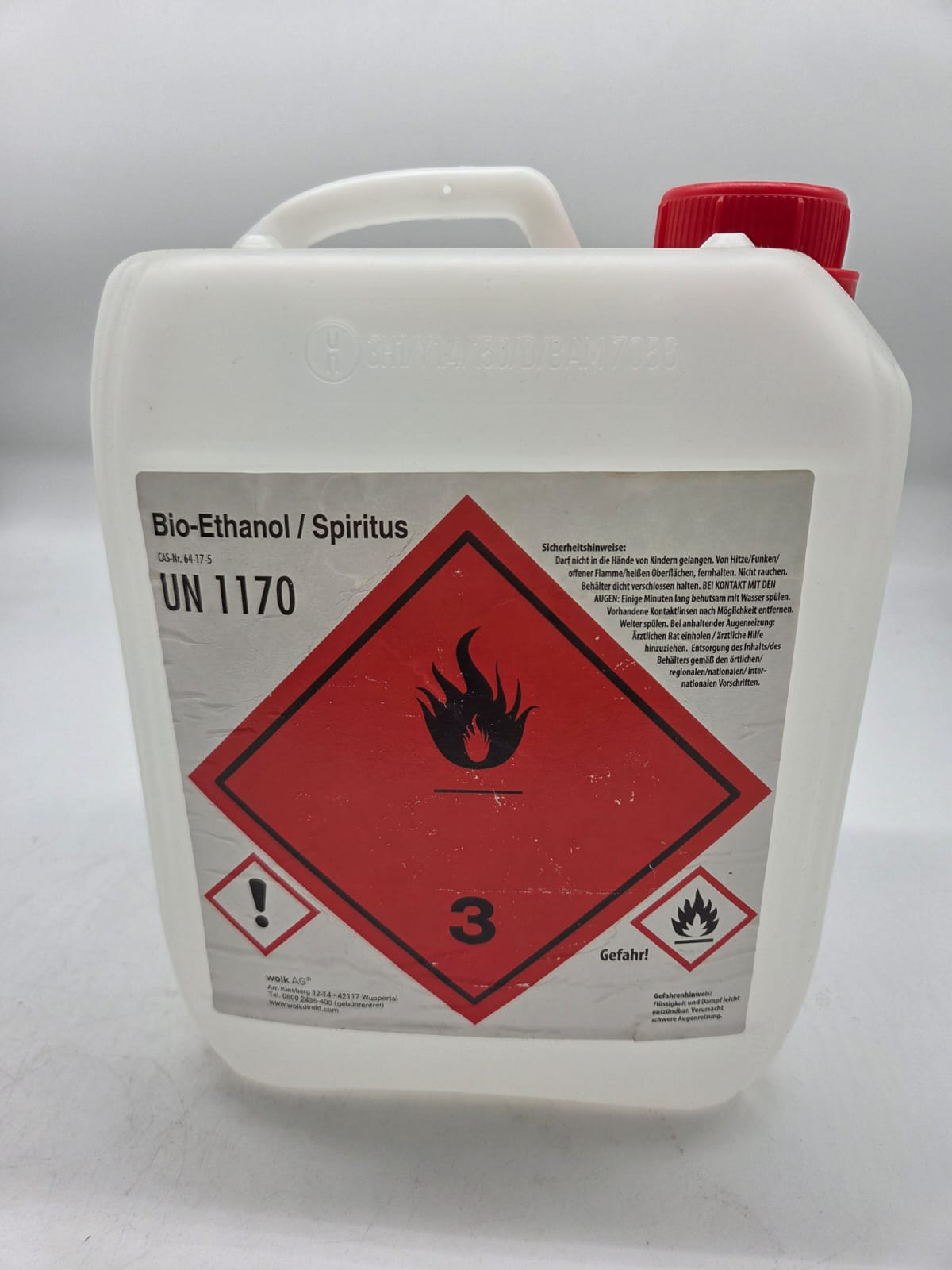 🔥 Betriebsausstattung24 Premium Bioethanol 5 L – B-Ware!