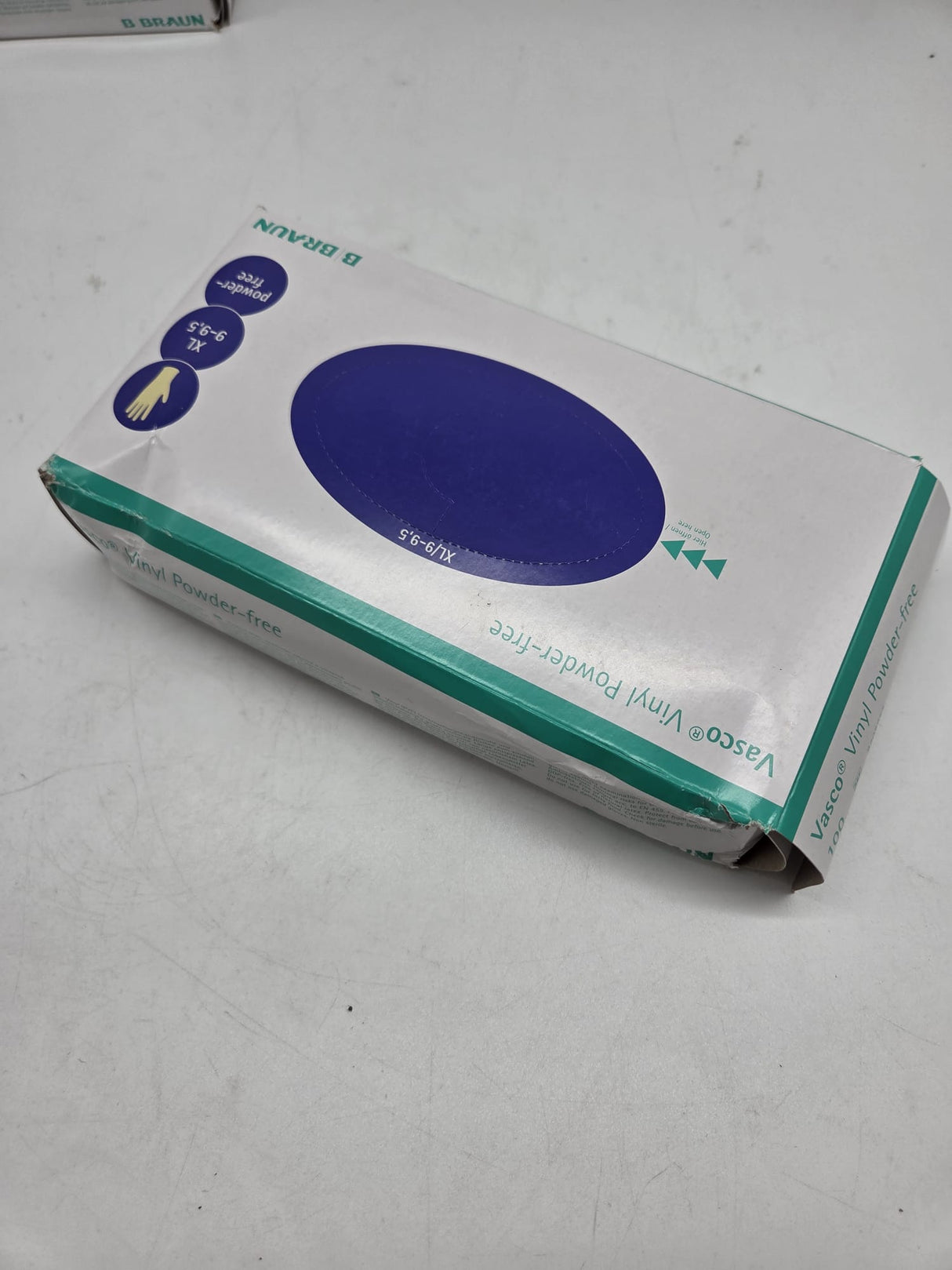 🧤 B. Braun Vasco® Vinyl Handschuhe XL (B-Ware)