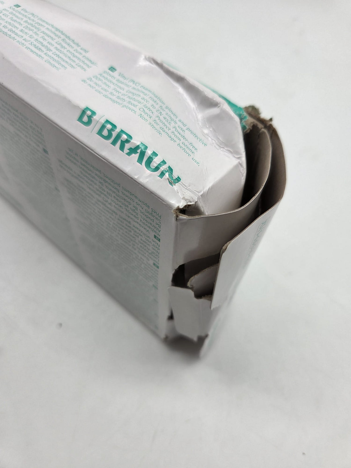 🧤 B. Braun Vasco® Vinyl Handschuhe XL (B-Ware)