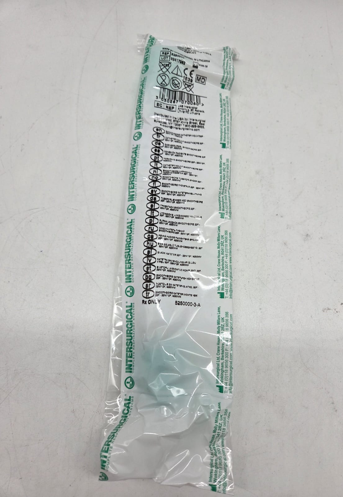 🩺 Intersurgical® Smoothbore Gänselgurgel 250mm