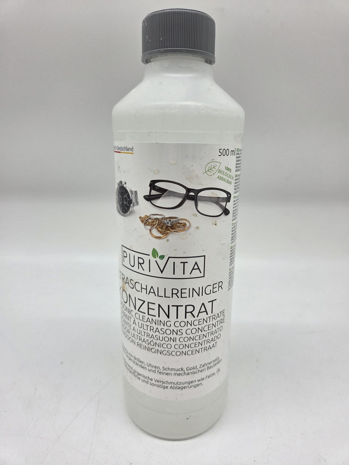 🧼 Purivita Ultraschallreiniger 500ml (B-Ware)