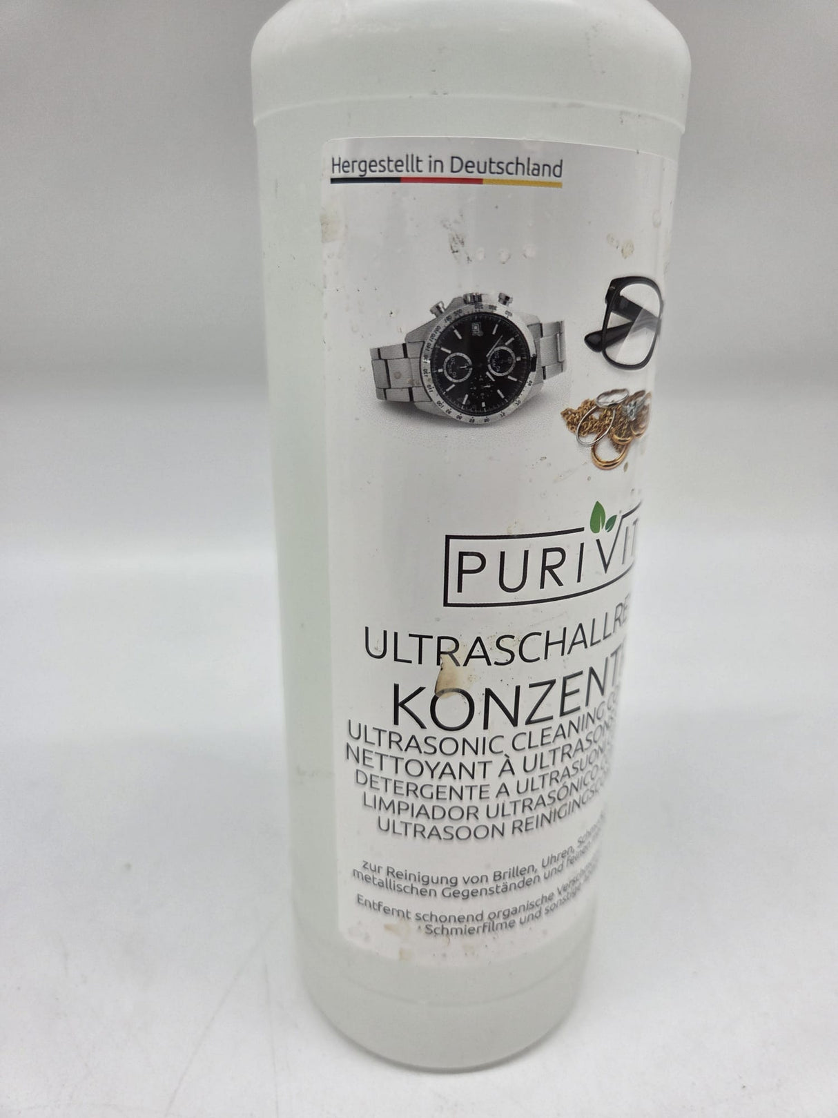 🧼 Purivita Ultraschallreiniger 500ml (B-Ware)