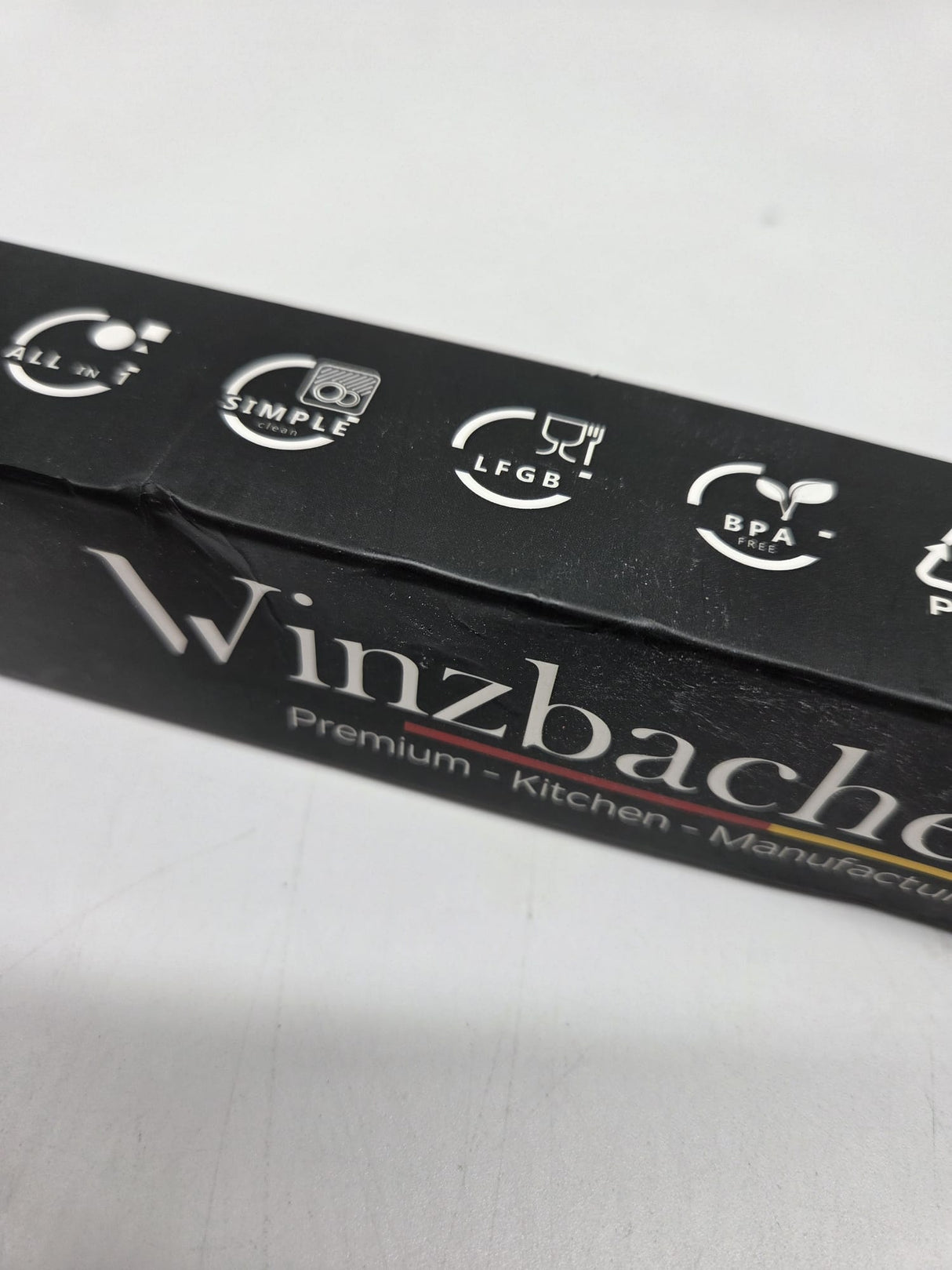 🌸 Winzbacher Premium Zester Reibe – Flower Purple (Lila) (B-Ware)