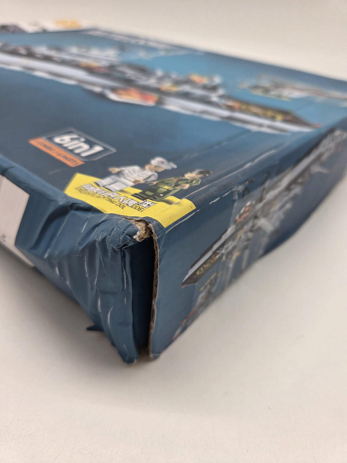 🚢 6-in-1 Marine Kriegswagen & Schiff Modell – B-Ware!