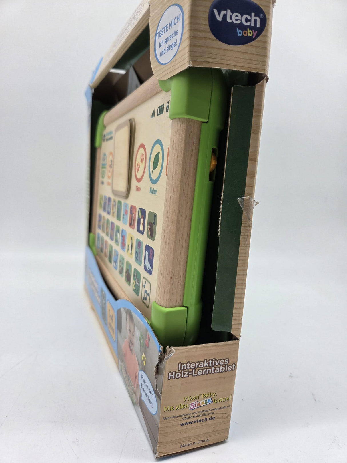 📱 VTech Baby Interaktives Holz-Lerntablet - B-Ware!