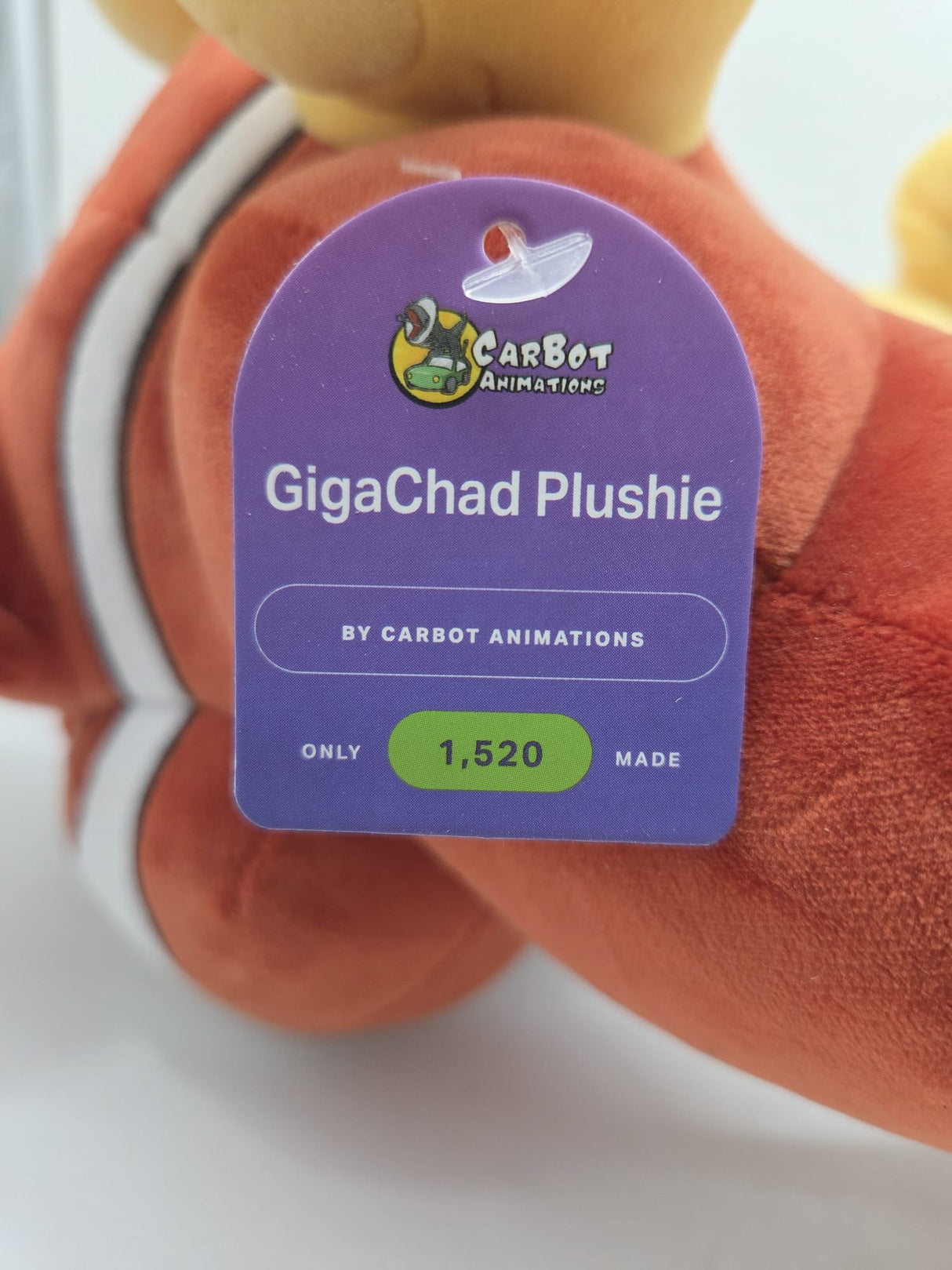 💪 GigaChad Plushie – Ultraweiches Sammlerstück von Carbot Animations