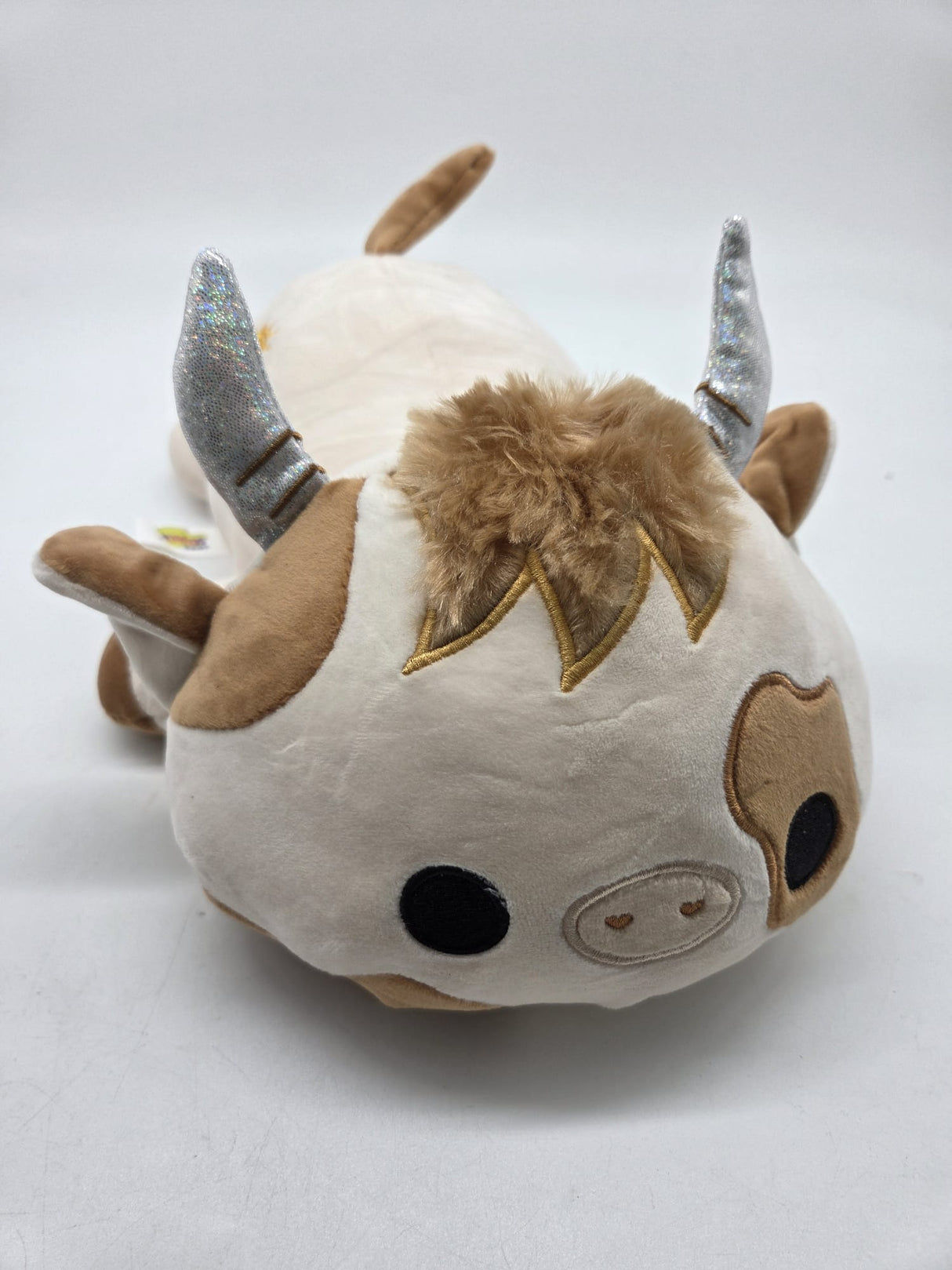 Onsoyours Kuscheltier – Highland Cow „Amber“ (White, 12")