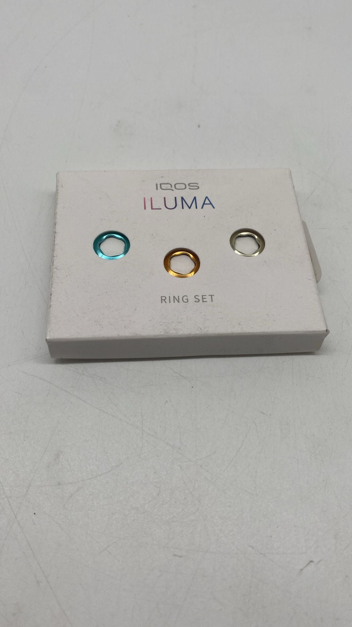 🎨 IQOS ILUMA i / i PRIME Pixel Perfect Ring Set – Statement-Farben - B-Ware