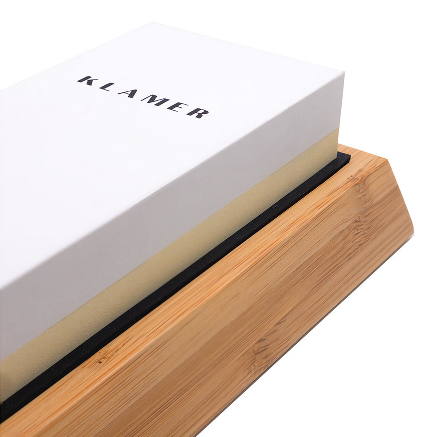 🔪 Klamer Schleifstein 1000/6000 mit Klingenschiene