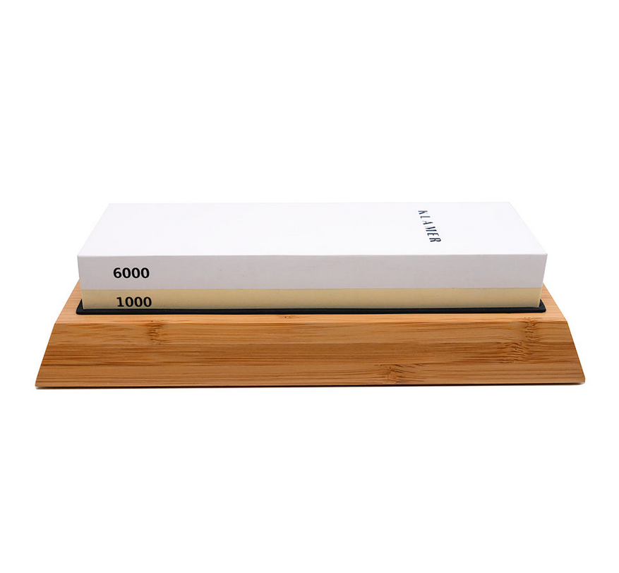 🔪 Klamer Schleifstein 1000/6000 mit Klingenschiene