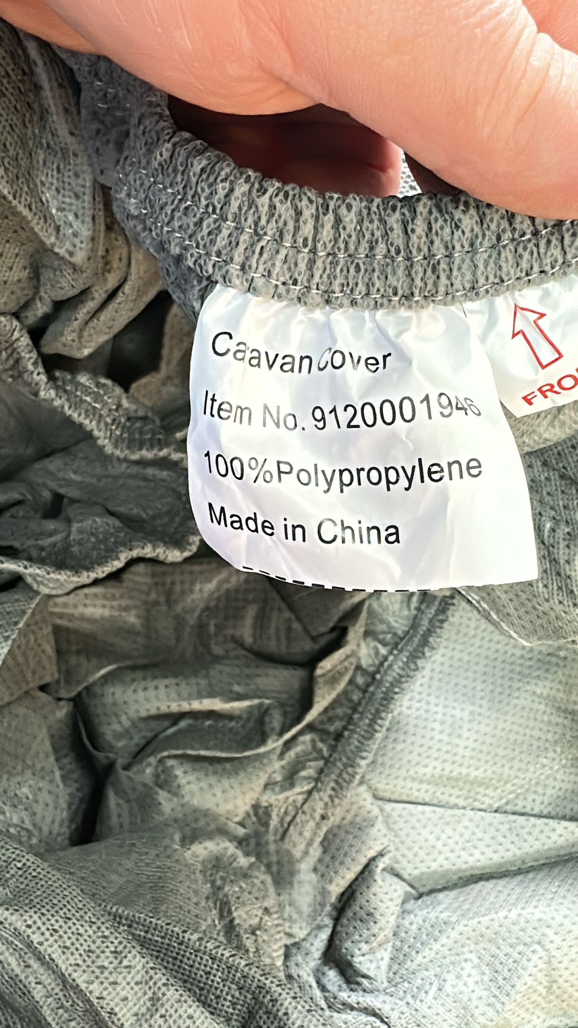 🏕️ Kampa Superior Caravan Cover – Grauer Premium-Schutz 550–600 cm - B-Ware