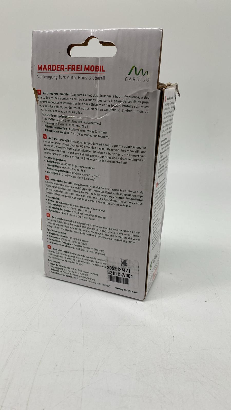 đ Gardigo â Marder-Frei Mobil - B-Ware