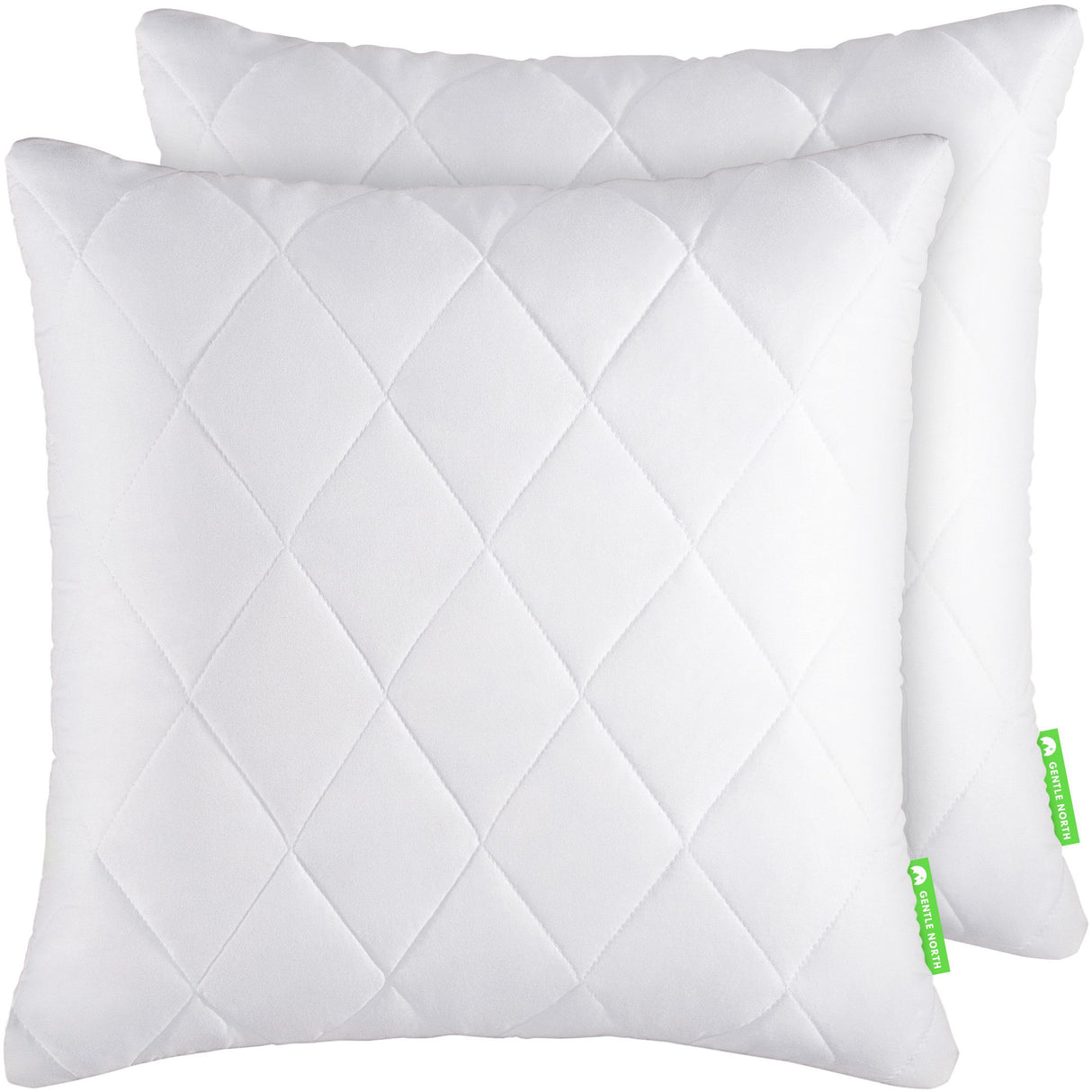 🛋️ GENTLE NORTH Microfaserkissen 2er Set – B-Ware!