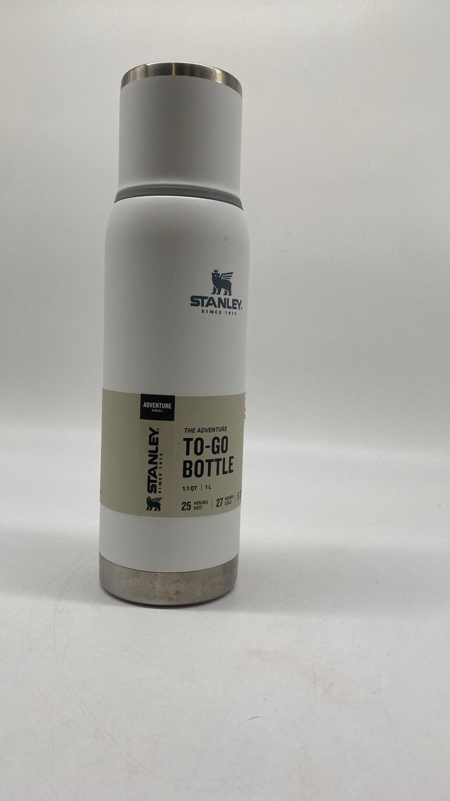 🧴 Stanley Thermoflasche 1L – Weiß - B-Ware