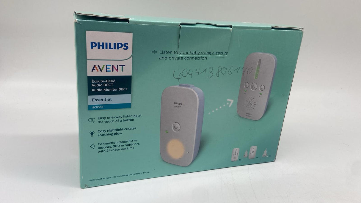 Philips AVENT DECT Audio-Babyphone – SCD503 - B-Ware