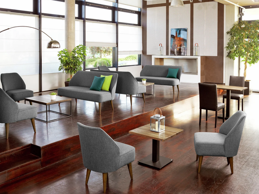 🪑 VEGA Loungetischsäule „Fino“ 40x40x45 cm