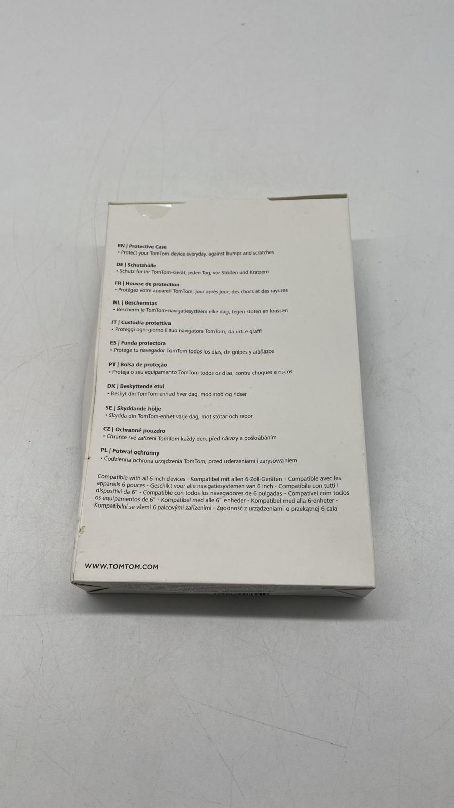 📱 TomTom Schutztasche 6 Zoll – Schwarz/Grau - B-Ware