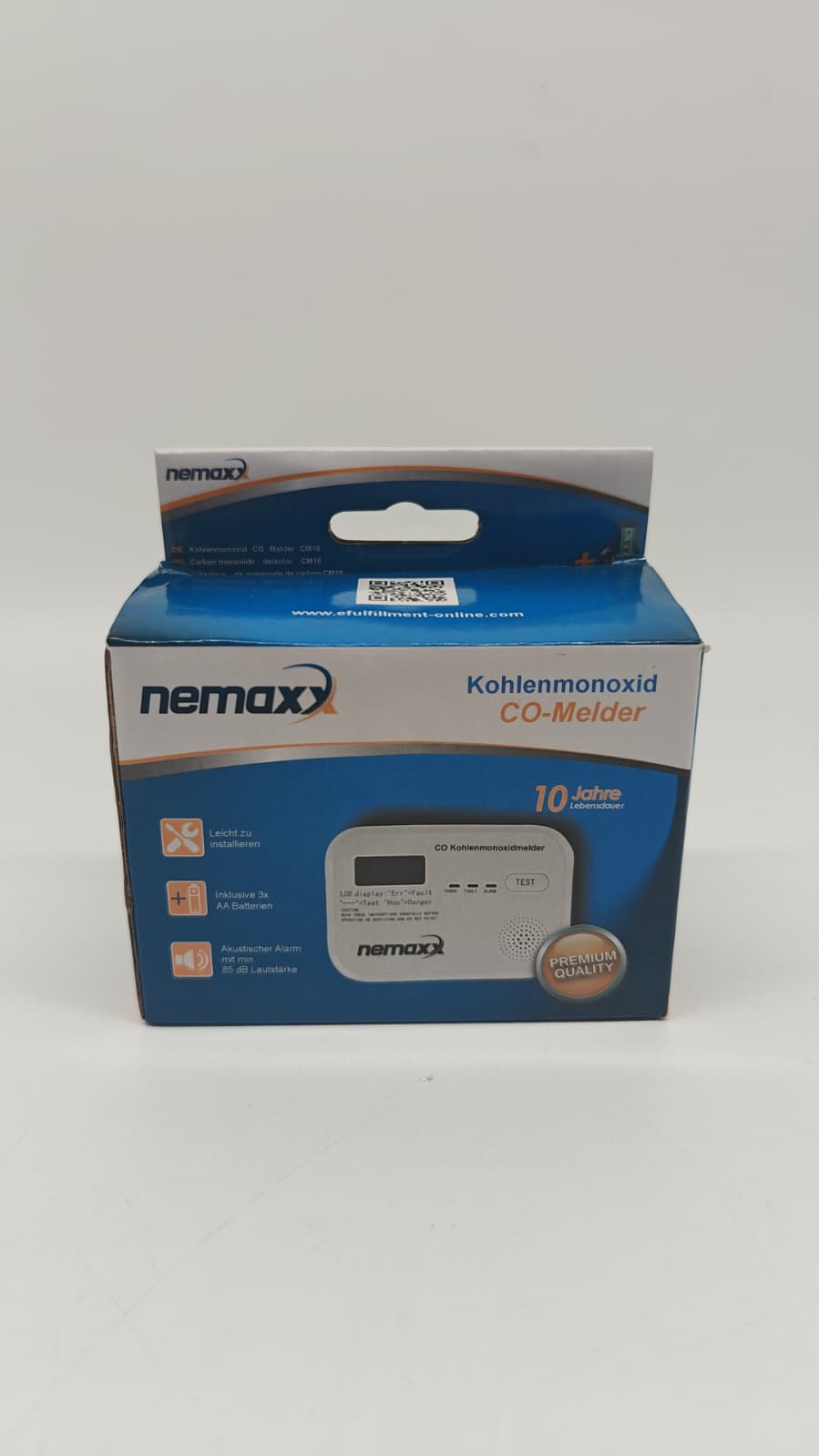 đš NEMAXX Kohlenmonoxid-Melder â Modell CM18 - B-Ware