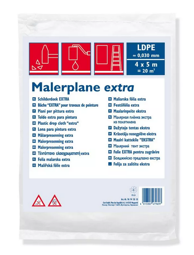 🖌️ Color Expert Malerplane extra 4x5 m