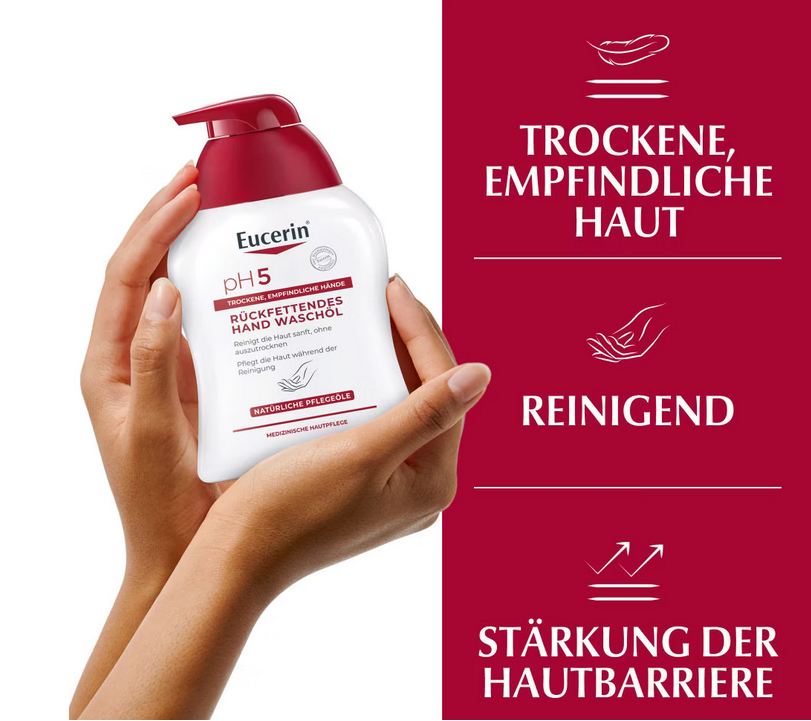 🧴 Eucerin pH5 Hand Waschöl 250 ml