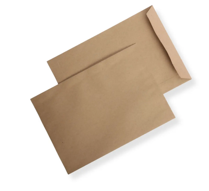 📬 Versandtaschen DIN B5 Braun - 50 Stück (B-Ware)