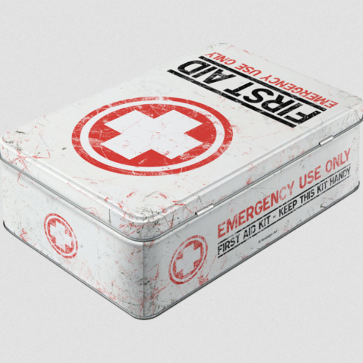🩹 Retro First Aid Box von Nostalgic Art