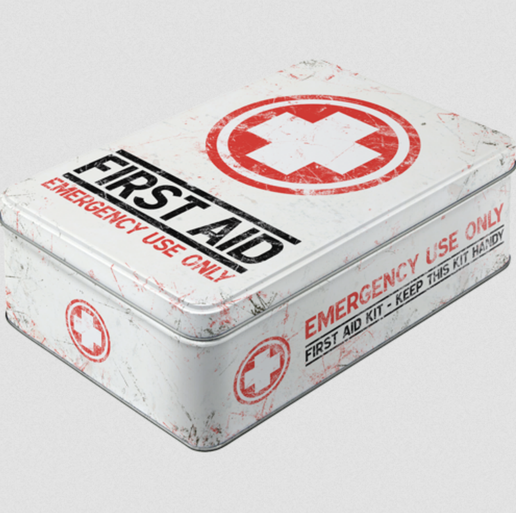 🩹 Retro First Aid Box von Nostalgic Art