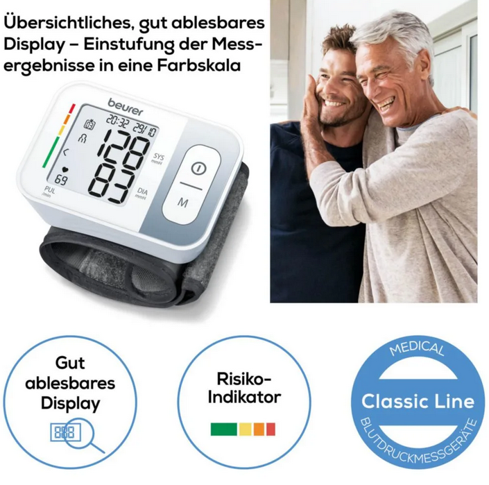 💖 Beurer Handgelenk-Blutdruckmessgerät BC 28