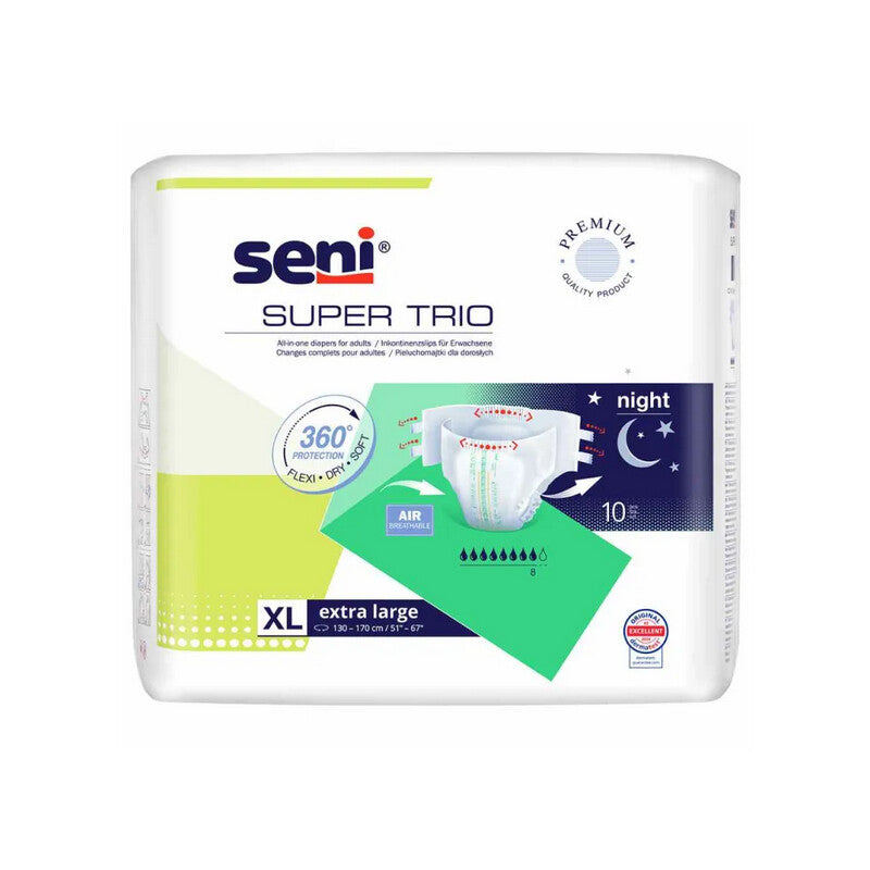 Seni Super Trio Gr. XL – Inkontinenzhose mit hoher Saugkraft