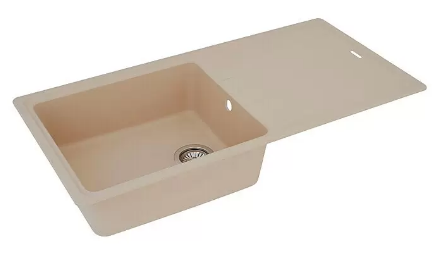 🪠 Respekta Einbauspüle Columbia 100×50 cm