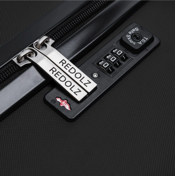 🧳 REDOLZ Kofferset 3-teilig – Schwarz