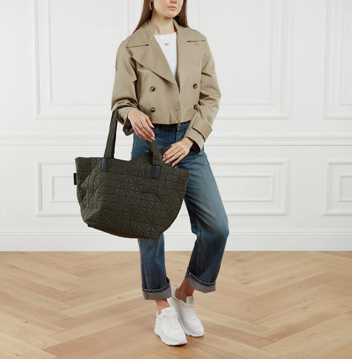 👜 Vee Collective Tote Medium Olive