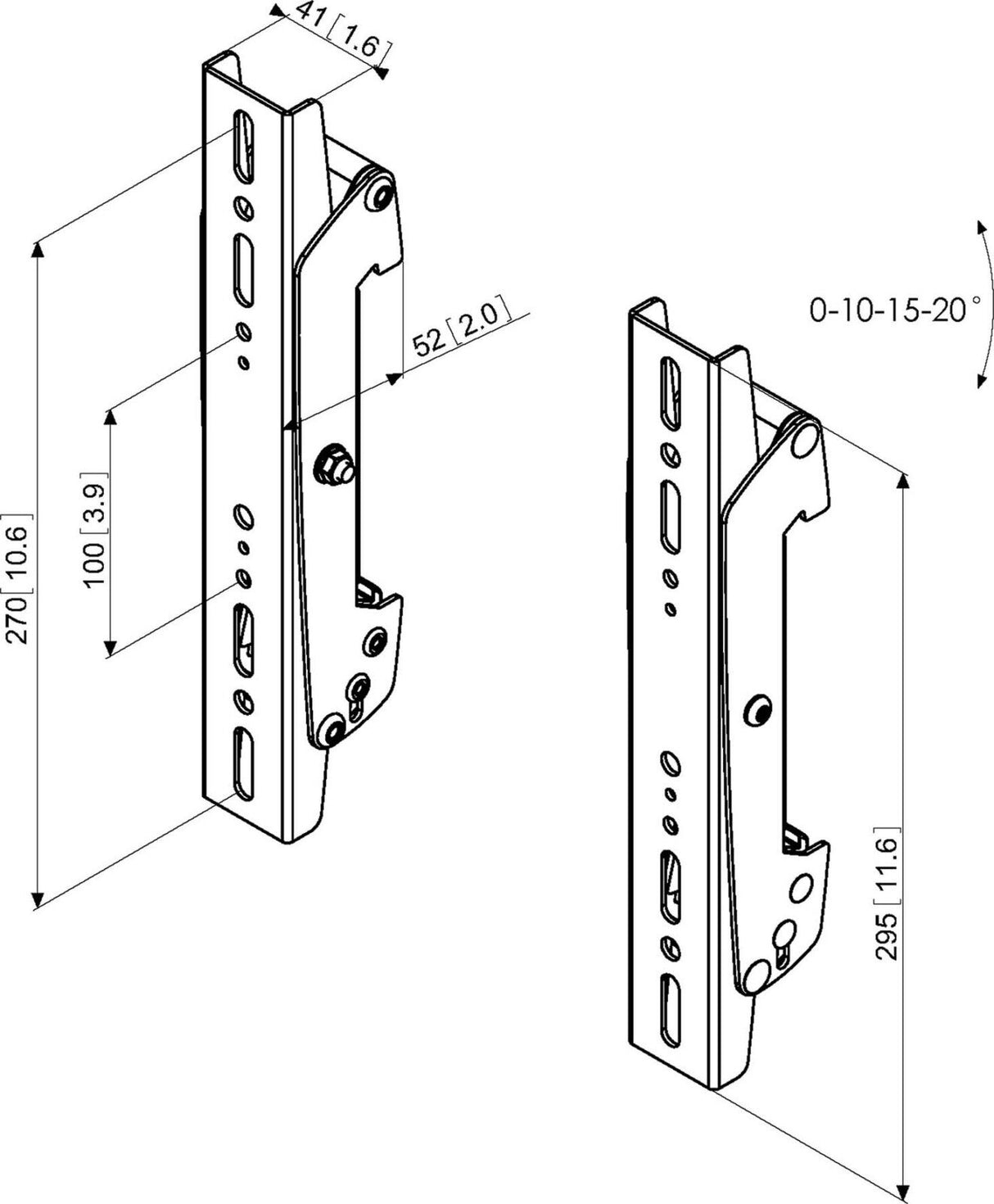 🖥️ VOGELS Display-Adapterstrips PFS3302
