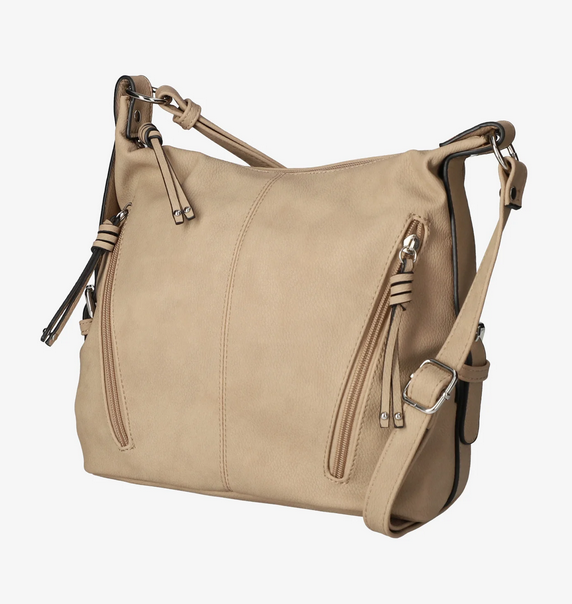 👜 TOM TAILOR Umhängetasche Taupe