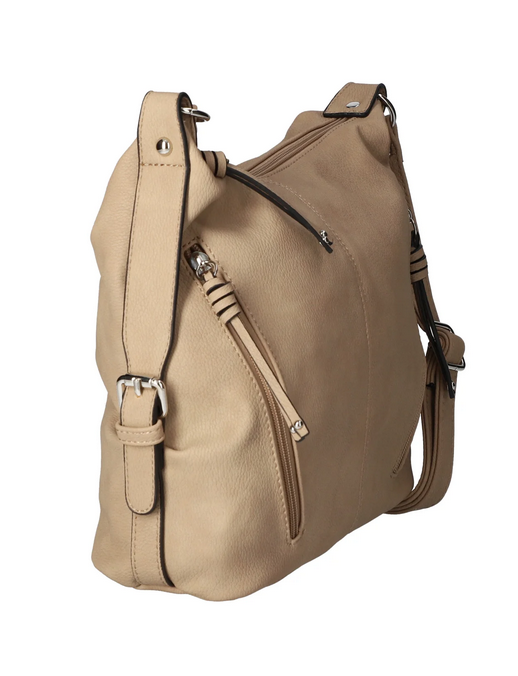 👜 TOM TAILOR Umhängetasche Taupe