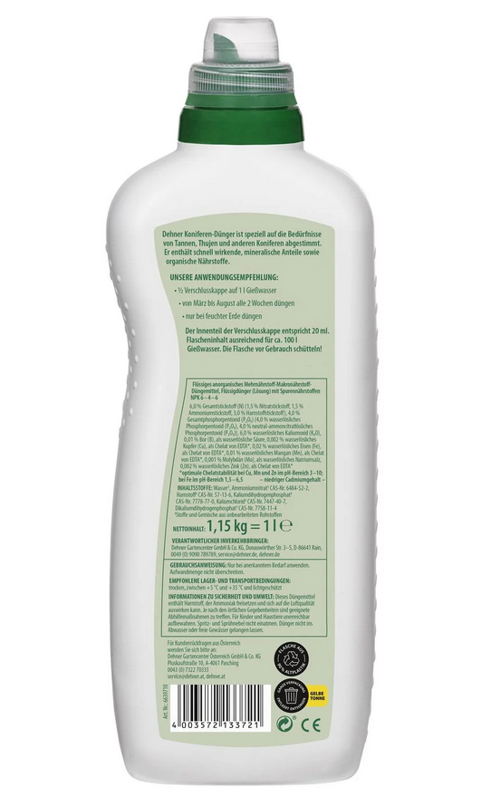 🌲 Dehner Koniferen-Dünger 1 L