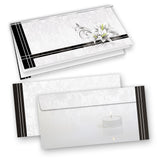 🕊️ Elegante Trauerkarten 25 Sets