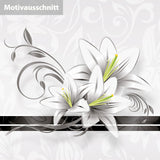 🕊️ Elegante Trauerkarten 25 Sets