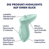 Satisfyer Exciterrr – Auflegevibrator, 12,5 cm, Mint