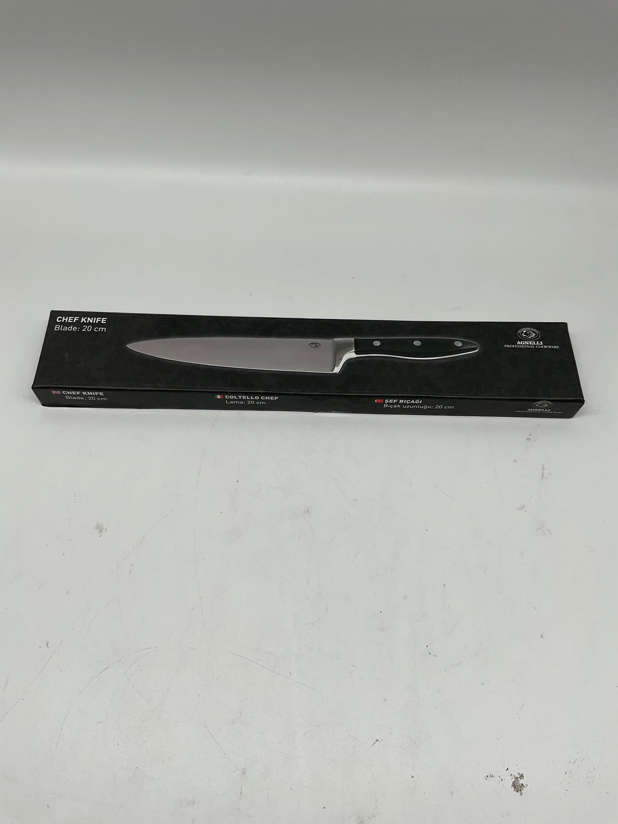 🌟 Agnelli Chef Messer – Profimesser mit 20 cm Klinge