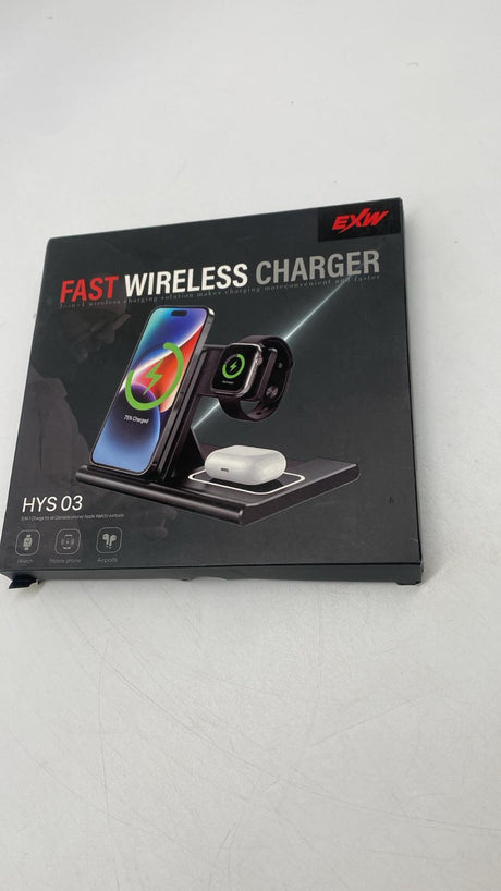 ⚡ 4-in-1 Fast Wireless Charger EXW HYS03 – B-Ware
