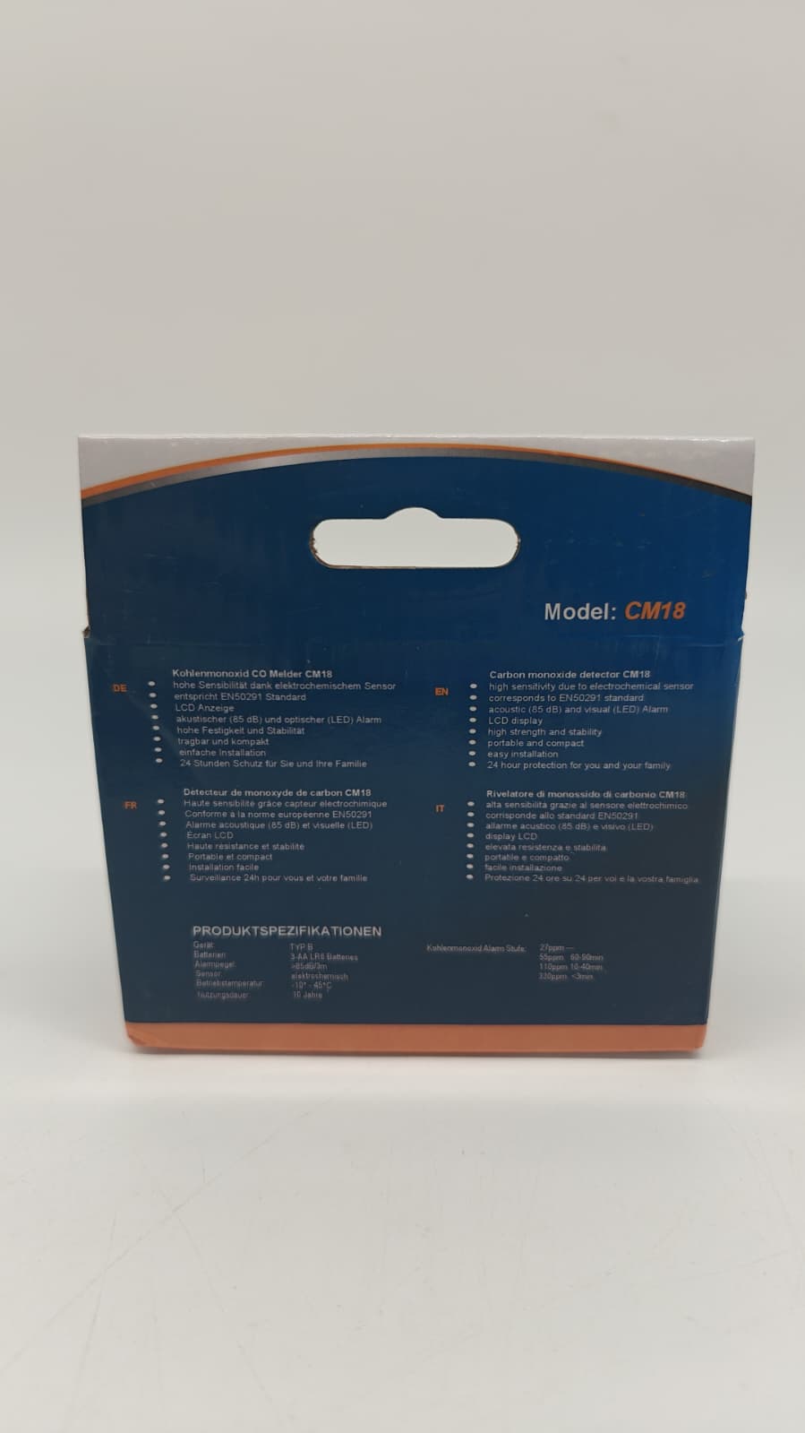 🚨 NEMAXX Kohlenmonoxid-Melder – Modell CM18 - B-Ware