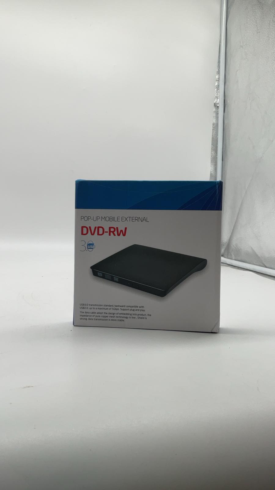 📀 Externes DVD-/CD-Laufwerk – USB 3.0 + Typ-C Adapter - B-Ware