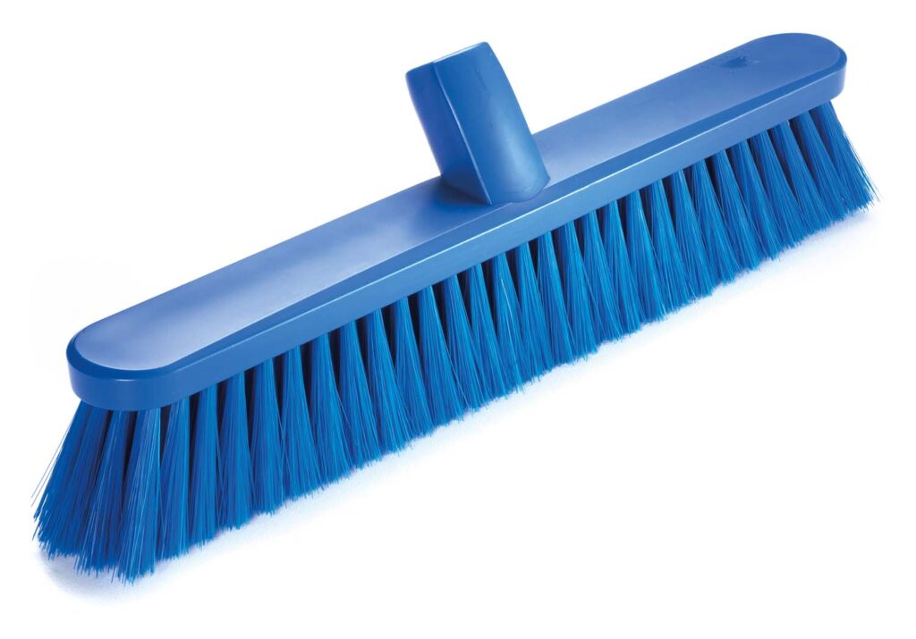 🧹 Hedgehog Light Duty Compact Besen – Blau, leicht & kompakt, neu