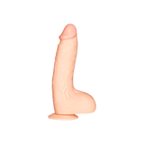 🍆 Naturdildo 25 cm mit Hoden