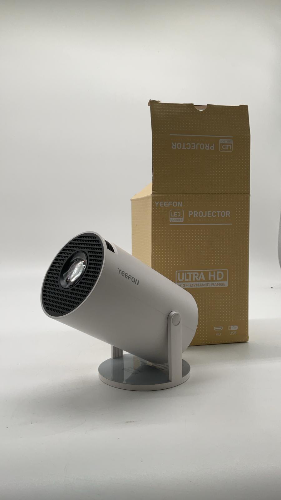 🎬 Mini Beamer – 4K Full HD 1080P | Tragbarer 180° Dreh-Projektor- B-Ware